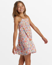 BILLABONG GIRLS Sunshine Fun Floral Dress-The Shop Laguna Beach