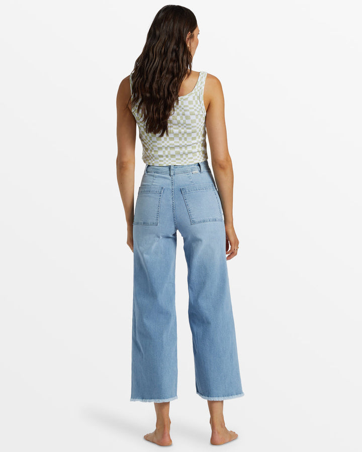 BILLABONG Free Fall Wide-Leg Denim Pant-The Shop Laguna Beach