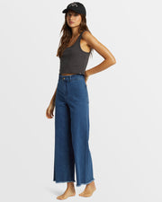 BILLABONG Free Fall Wide-Leg Denim Pant - More Colors Available-The Shop Laguna Beach