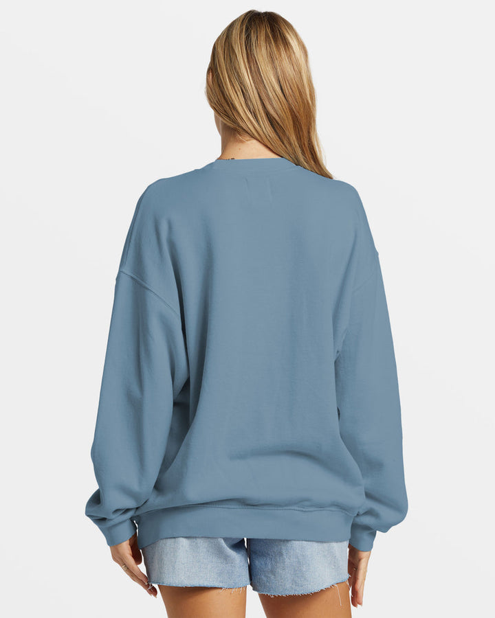 BILLABONG Ride In Oversized Crew Pullover Sweatshirt - More Colors Available-The Shop Laguna Beach