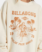 BILLABONG Ride In Oversized Crew Pullover Sweatshirt - More Colors Available-The Shop Laguna Beach