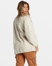 BILLABONG Fireside Cozy Buttoned Fleece Jacket-The Shop Laguna Beach