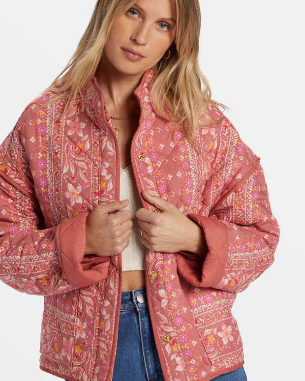 BILLABONG Folk Story Quilted Jacket-The Shop Laguna Beach