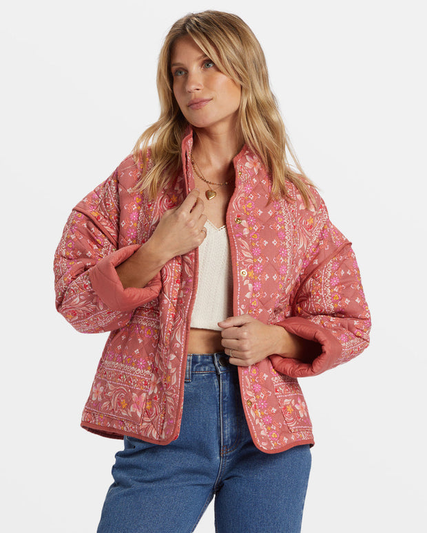 BILLABONG Folk Story Quilted Jacket-The Shop Laguna Beach