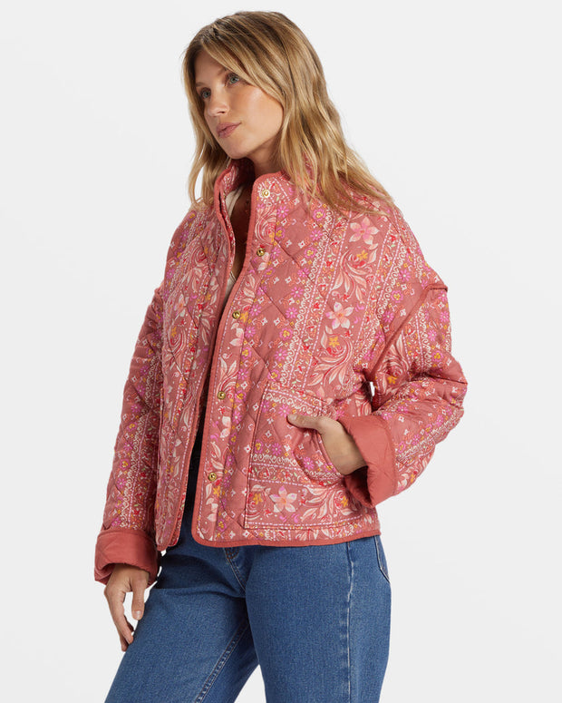 BILLABONG Folk Story Quilted Jacket-The Shop Laguna Beach