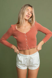 BILLABONG Paxton Long Sleeve Waffle Tee-The Shop Laguna Beach