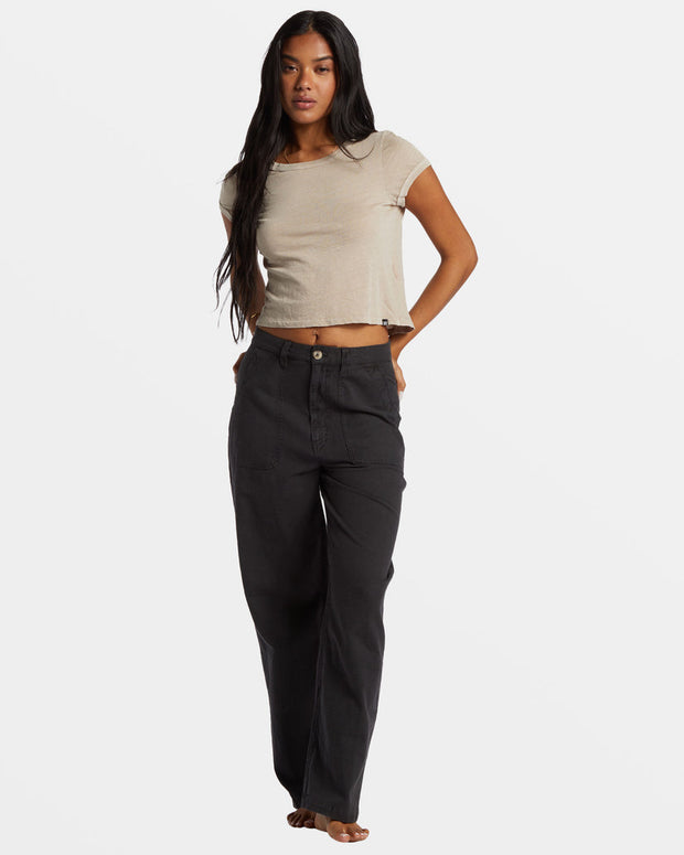 BILLABONG Stay Grounded Straight-Leg Pant - More Colors Available-The Shop Laguna Beach