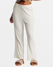 BILLABONG Lana Rib Knit Flare Pant-The Shop Laguna Beach