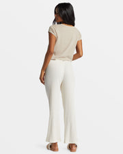 BILLABONG Lana Rib Knit Flare Pant-The Shop Laguna Beach