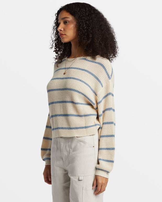 BILLABONG Changing Tides Stripe Sweater-The Shop Laguna Beach