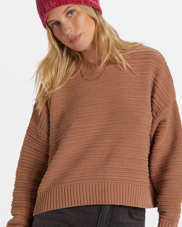 BILLABONG Evie Chenille Sweater - More Colors Available-The Shop Laguna Beach