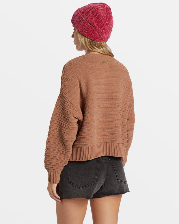 BILLABONG Evie Chenille Sweater - More Colors Available-The Shop Laguna Beach