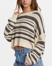 BILLABONG Hang Tight Stripe Sweater-The Shop Laguna Beach