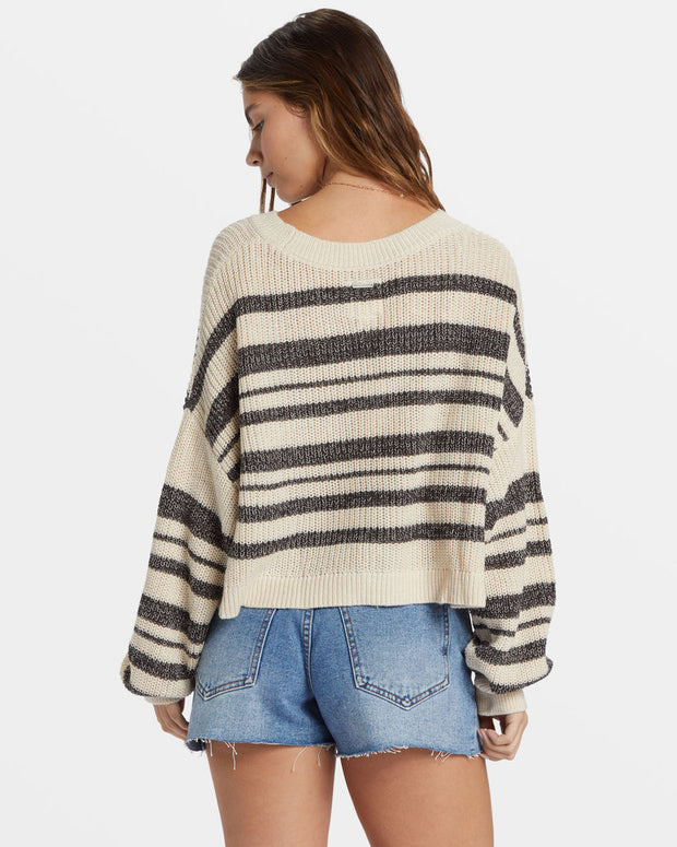 BILLABONG Hang Tight Stripe Sweater-The Shop Laguna Beach