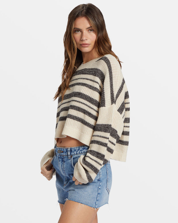 BILLABONG Hang Tight Stripe Sweater-The Shop Laguna Beach