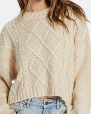 BILLABONG Modern Love Cableknit Sweater-The Shop Laguna Beach