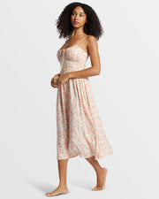 BILLABONG Texas Beach Printed Midi Dress-The Shop Laguna Beach