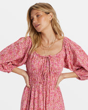 BILLABONG Rosey Skies Midi Dress-The Shop Laguna Beach