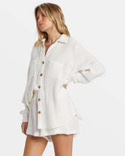 BILLABONG Swell Buttoned Gauze Shirt-The Shop Laguna Beach