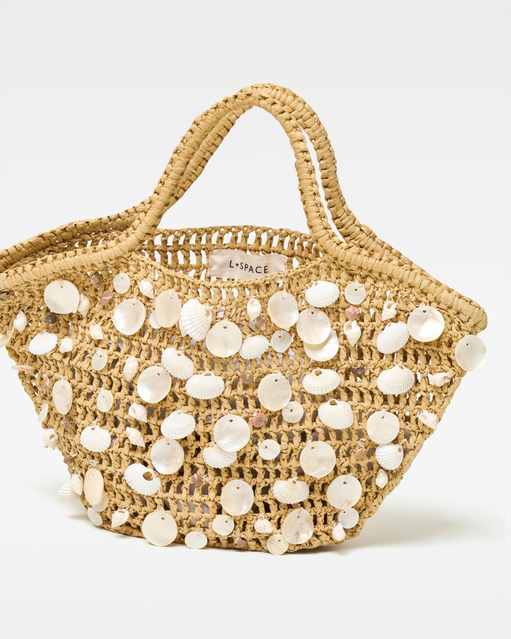 LSPACE Alba Shell Tote Bag-The Shop Laguna Beach