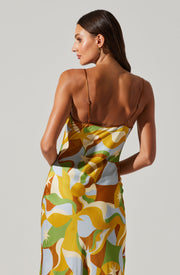 ASTR THE LABEL Nilana Keyhole Maxi Dress-The Shop Laguna Beach