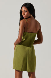 ASTR THE LABEL Isadora Draped Mini Dress-The Shop Laguna Beach