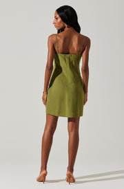 ASTR THE LABEL Isadora Draped Mini Dress-The Shop Laguna Beach