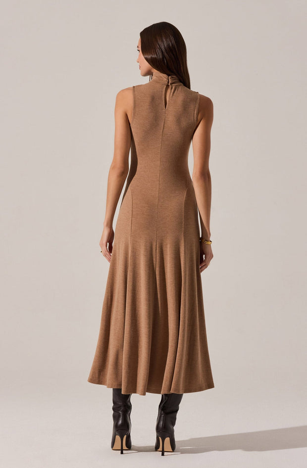 ASTR THE LABEL Haylie Mock-Neck Sweater Dress-The Shop Laguna Beach