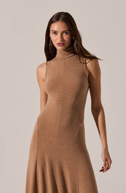ASTR THE LABEL Haylie Mock-Neck Sweater Dress-The Shop Laguna Beach