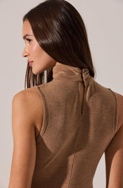 ASTR THE LABEL Haylie Mock-Neck Sweater Dress-The Shop Laguna Beach