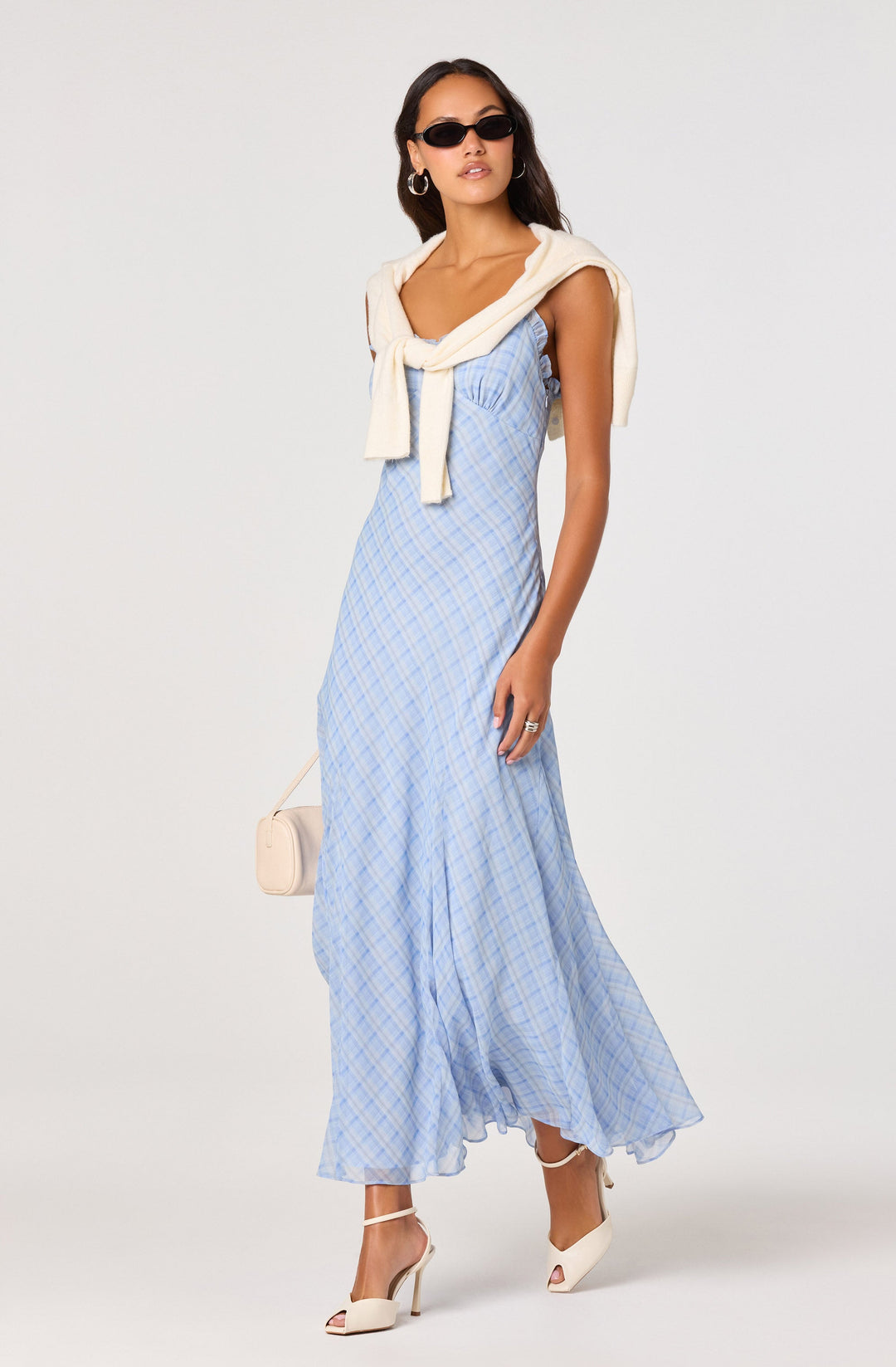 ASTR THE LABEL Maeryn Ruffle Maxi Dress-The Shop Laguna Beach