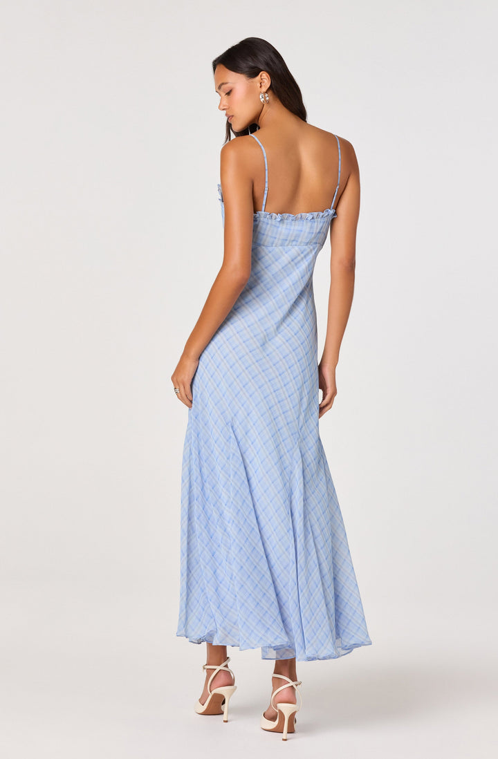 ASTR THE LABEL Maeryn Ruffle Maxi Dress-The Shop Laguna Beach