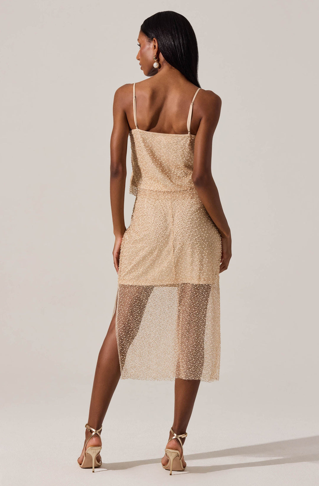 ASTR THE LABEL Messina Pearl Tank-The Shop Laguna Beach