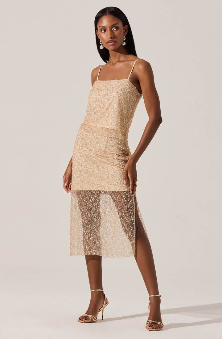 ASTR THE LABEL Messina Pearl Tank-The Shop Laguna Beach