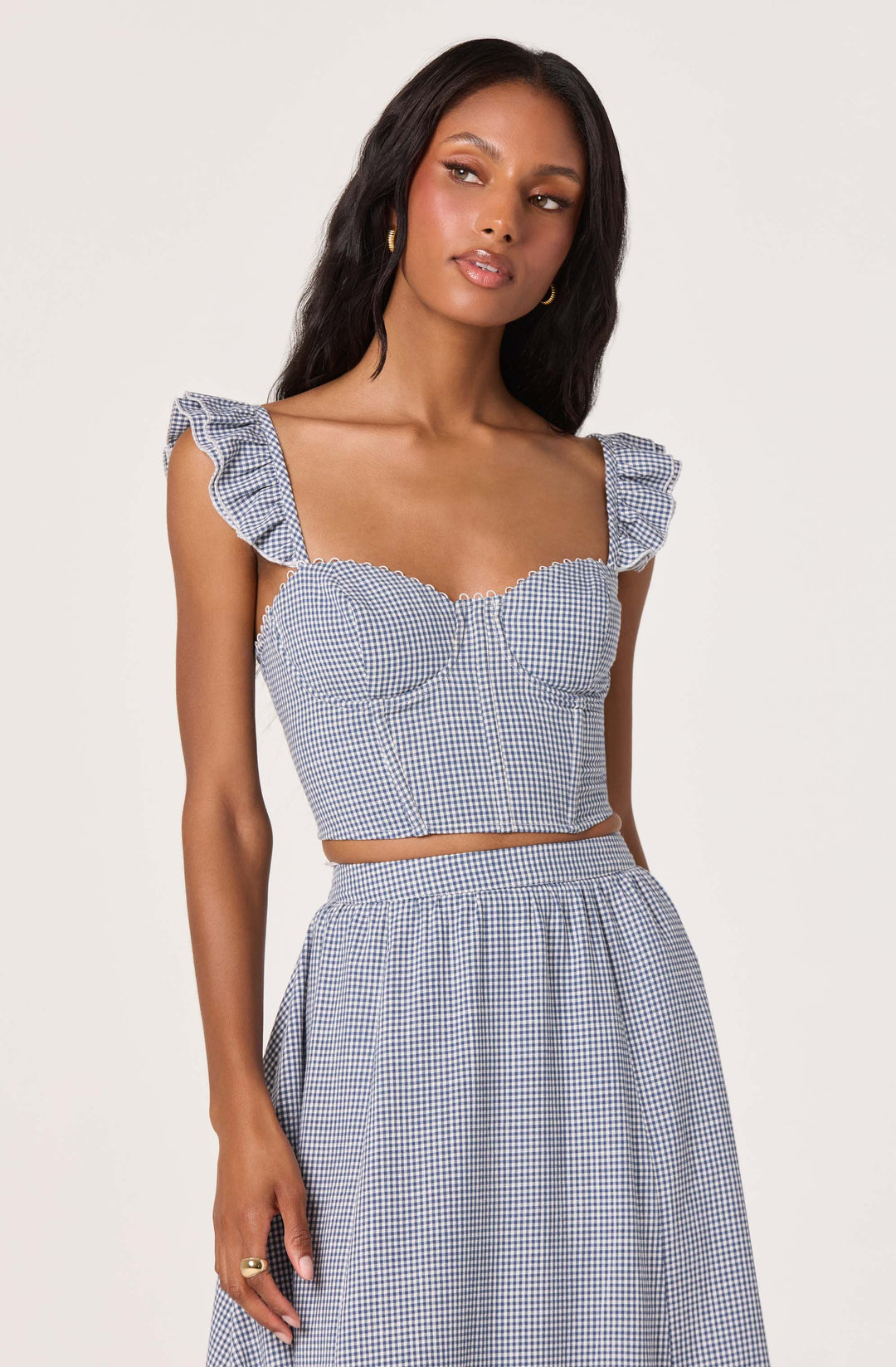ASTR THE LABEL Wedelia Corset Bustier Top