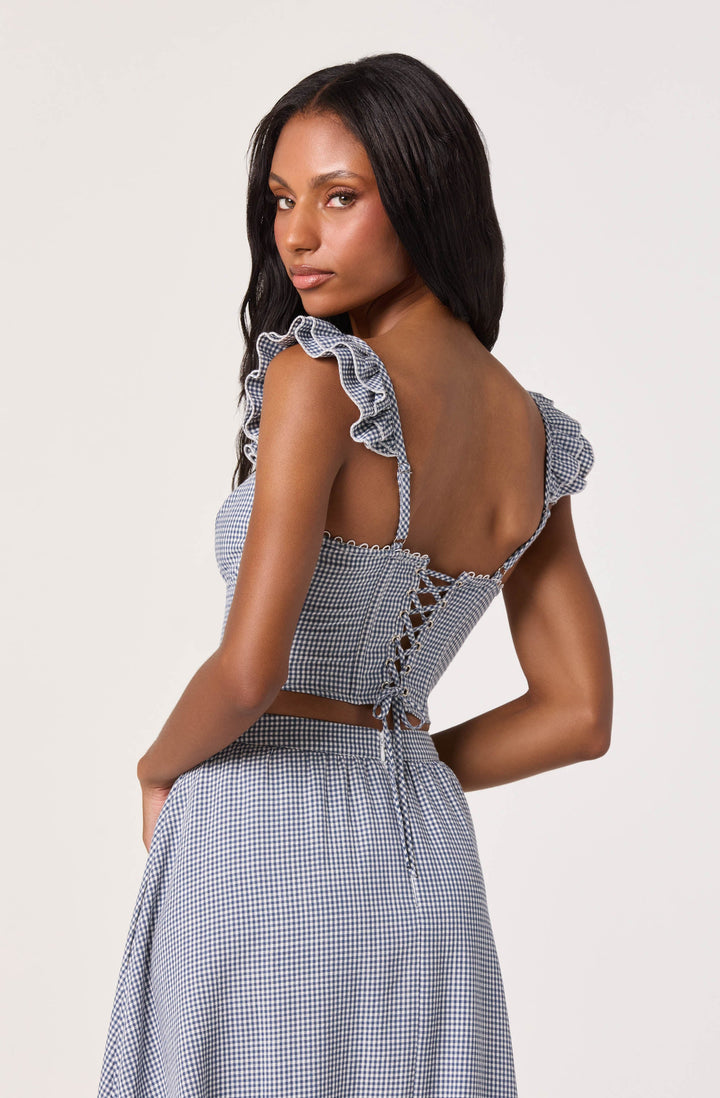 ASTR THE LABEL Wedelia Corset Bustier Top