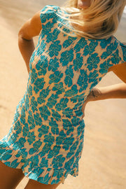 BILLABONG Bright Side Smocked Mini Dress-The Shop Laguna Beach