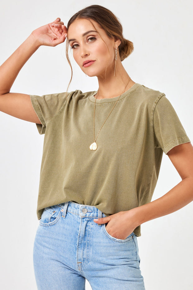 LSPACE All Day Cotton Tee-The Shop Laguna Beach