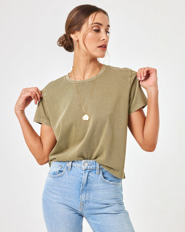 LSPACE All Day Cotton Tee-The Shop Laguna Beach