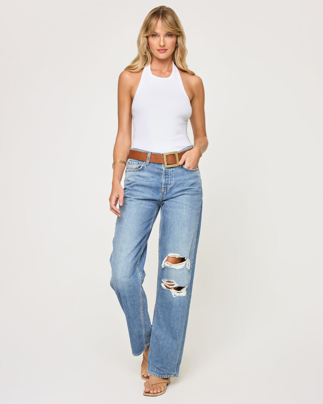 LSPACE Alyx Halter Tank-The Shop Laguna Beach