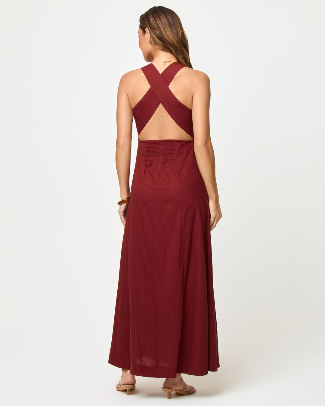 LSPACE Arlo Buttoned Maxi Dress - More Colors Available-The Shop Laguna Beach