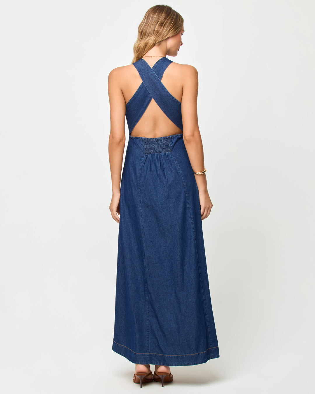 LSPACE Arlo Buttoned Maxi Dress - More Colors Available-The Shop Laguna Beach