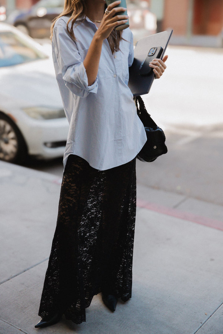 STILLWATER Lace Maxi Skirt-The Shop Laguna Beach
