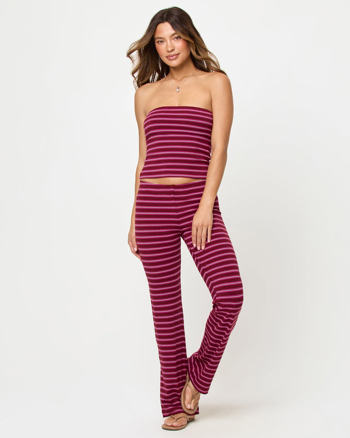LSPACE Zinnia Knit Flare Pant