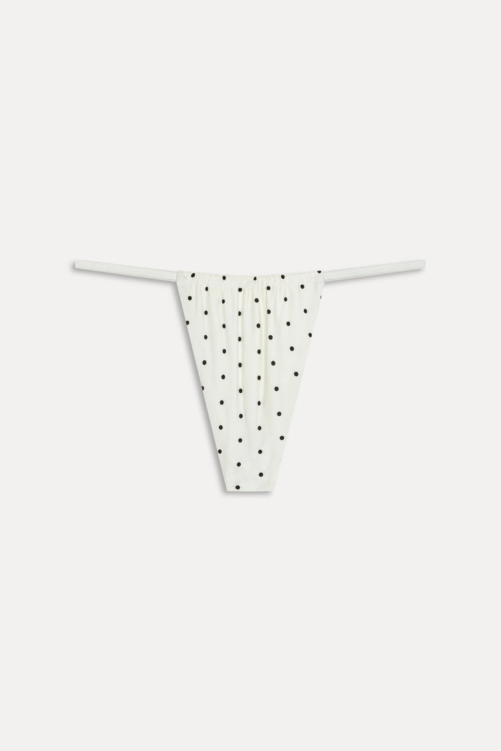 FRANKIES BIKINIS X PAIGE LORENZE Adore Satin String Bottom