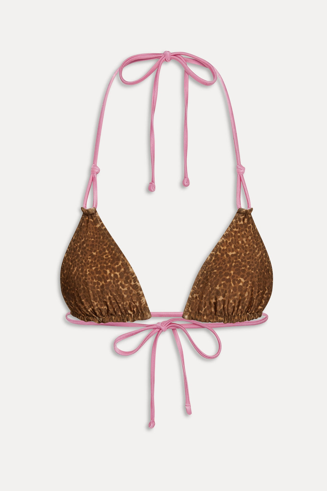 FRANKIES BIKINIS Ari Reversible Satin Tri Top - More Colors Available-The Shop Laguna Beach