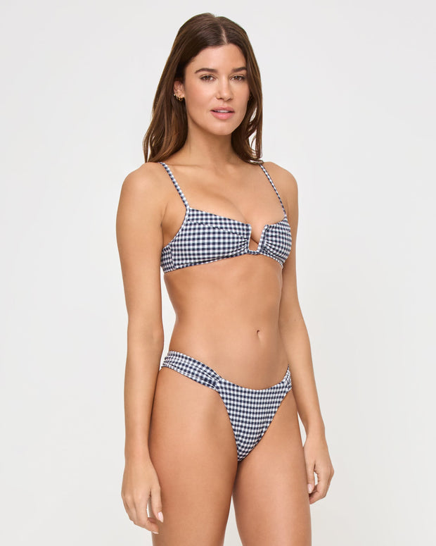 LSPACE Dolce Gingham Bottom-The Shop Laguna Beach