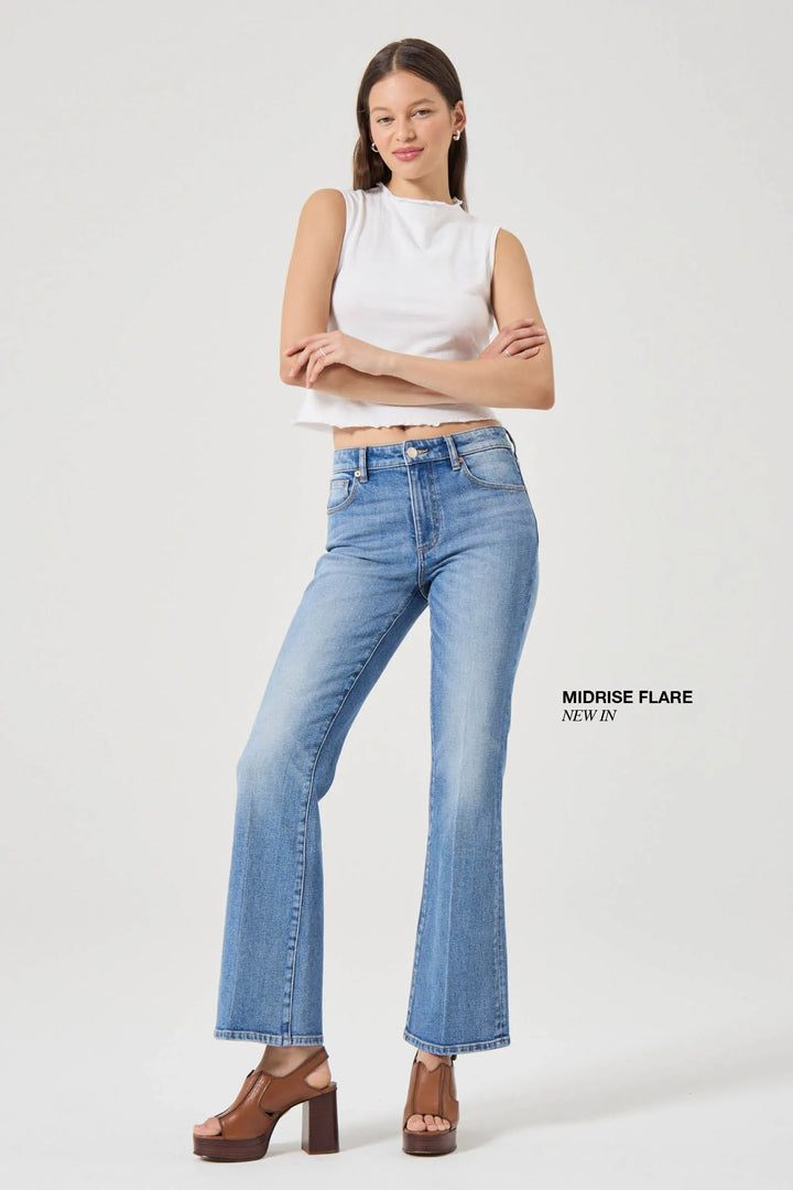 ROLLAS Midtown Boot Jean - Iris Blue-The Shop Laguna Beach