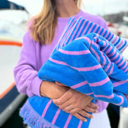 RUBY MINT Pembroke Luxury Beach Towel-The Shop Laguna Beach