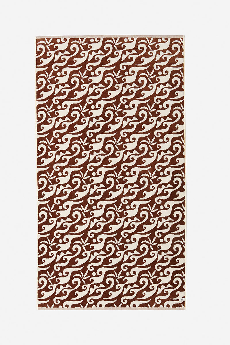 SLOWTIDE X BAILEY ELDER Bailey Woven Towel-The Shop Laguna Beach
